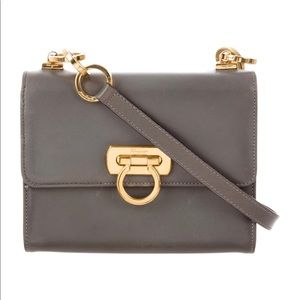 Authentic Salvatore Ferragamo Gancini Crossbody